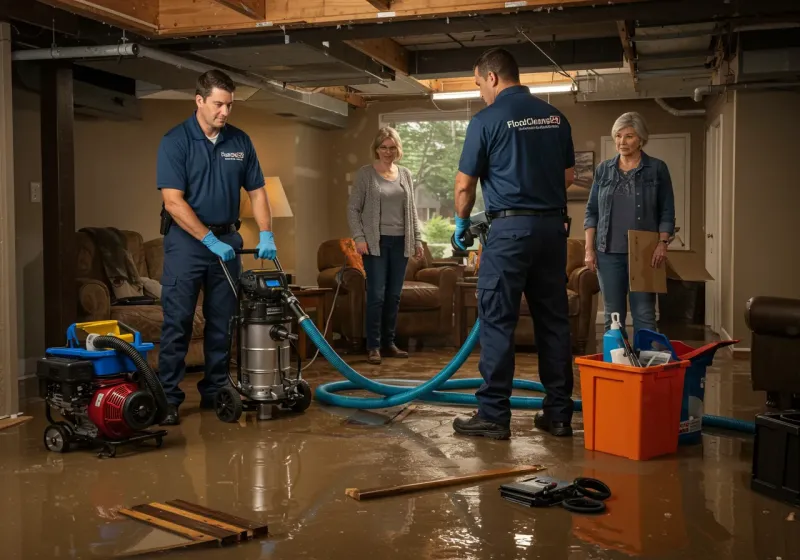 Basement Water Extraction and Removal Techniques process in White Oak, OH